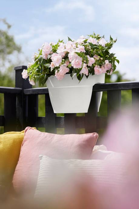 vibia campana flower bridge 40cm blanc soie